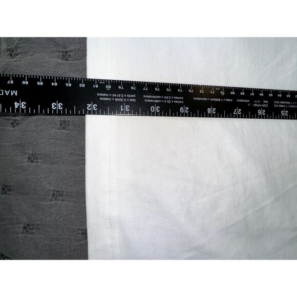 Lands' End Long Sleeve Polo Men’s 2XL White w/Floral Collar - Picture 8 of 8